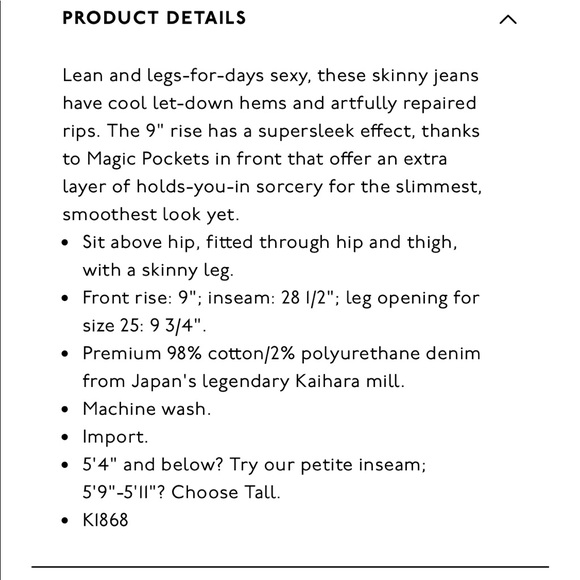 NEW • Madewell • 9 Inch Mid Rise Skinny Jeans York - Picture 5 of 7